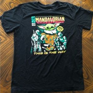 Star Wars Baby Yoda Mandalorian T-shirt